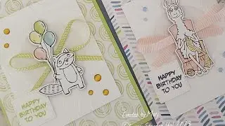 Zoo Crew Birthday Card from Stampin' Up!