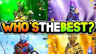 RAID'S HARDEST HITTERS in EVERY DUNGEON! (Max HP Dmg Champs)