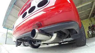 Звук выхлопа Mugen Twin Loop