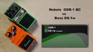 Nobels ODR-1 vs Boss DS-1w (S mode) Tone Control Comparison