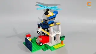 How To build a Lego Fire Truck🚒, Helicopter🚁 and Fire Station Using Classic 10696 #lego #legoclassic
