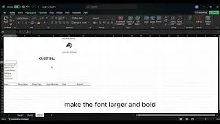 HOW TO MAKE HOTEL INVOICE USING EXCEL