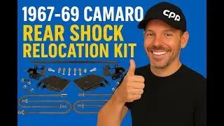 1967-69 Camaro Rear Shock Relocation Kit | CPP 6769RSR-ALK I Review