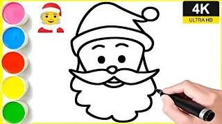 Santa Claus drawing | Merry Christmas drawing easy | Santa Claus drawing for beginners | #santaclaus