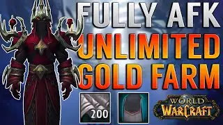 FULLY AFK GOLD FARM! Make THOUSANDS of Gold Per Hour AFK! Shadowlands Gold Farm! | World of Warcraft