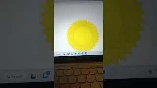 Draw Sun ☀️ Using python Turtle #youtubeshort #viral #python #coding #programming #sun