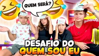 DESAFIO DO QUEM SOU EU COM ANTONIO E JP E IRM&Atilde;OS SCRIBEL &bull; Jamine Dutra &bull;