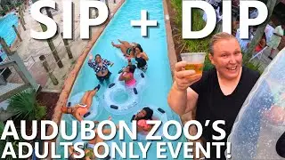 New Orleans- SIP + DIP at the Audubon Zoo! The COOLEST (ADULT'S ONLY) party. DRINK & SWIM ALL NIGHT!