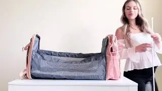 M&M 2-in-1 Diaper Bag: How To Set Up Crib