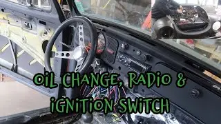 1973 BAJA BEETLE IGNITION SWITCH, RADIO & OIL CHANGE ISSUE!