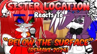 Реакция Sister Location на &laquo;BELOW THE SURFACE&raquo; | FNaF | Gacha