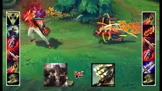 SETT vs MASTER YI FULL BUILD FIGHTS!