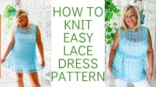 Bianca Easy Knit Lace Dress Pattern