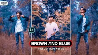 Lightroom mobile Fantasy Brown tone editing tutorial - Brown & Blue preset FREE