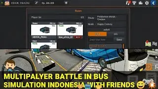 Bus Simulator Indonesia 🚍 | How to Play Multiplayer with Friends