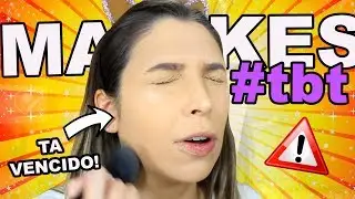 PREPARAÇÃO de PELE (quase) COMPLETA com PRODUTOS VELHOS | Julia Tedesco