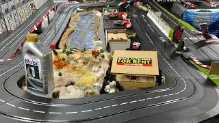 MBAUTO Details | 120ft Carrera Digital Slot Car Track Tour | 1/32 & 1/24 Scale | Road Trip Inspired 