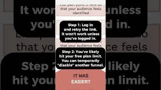 Systeme.io Funnel Template Not Importing. Do This First.