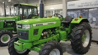 Обзор трактора Tata Thunder 60 🔥 Мощный двигатель 60 л.с. | Цена, характеристики и производительн...