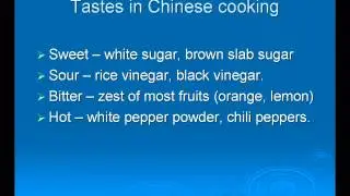 Art of Chinese Cooking - Food Basics Part 7