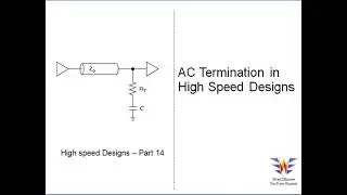 AC Termination for High Speed signals | High speed signal termination | High Speed Designs - Part 14