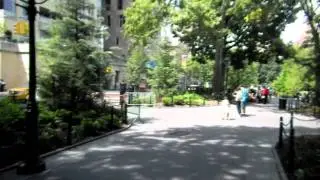 Washington Square Park, and New York University (NYU).