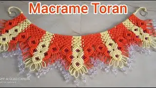 Macrame Toran new design #6 #door_hanging #macrame_door_hanging