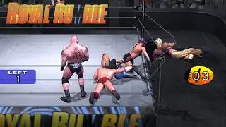 ROYAL RUMBLE - Intergender | Roman Lesnar Undertaker Rock Torrie Rhea | WWE SD! Here Comes the Pain