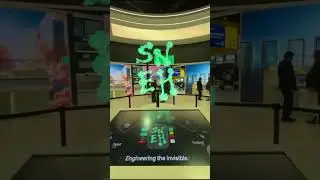 3D AI Hologram Display by Sneh | Showcasing the Future of Construction Technology