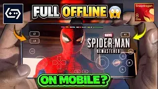 Spider-Man Remastered on MOBILE 😱 | GameHub Emulator | Snapdragon 8 Elite | No Cloud