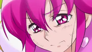 Happiness Charge Pretty Cure - Cure Lovely acepta su dolor
