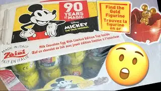 Mickey Mouse The True Original 90 Years of Magic Limited Edition Chocolate Eggs Disney!