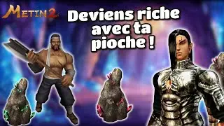 Metin2 faire beaucoup de YANG avec la pioche !