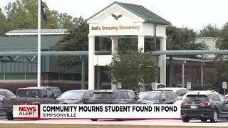 Community mourns 8-year-old student who drowned in Simpsonville