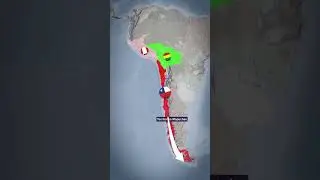 Porque la mayor&iacute;a de Chile esta Vac&iacute;o?  #geografia #historia #shorts