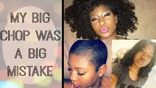My Big Chop Was A Big Mistake