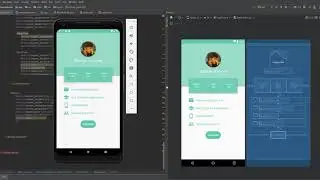 Profile layout User Interface.