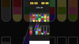 2022! Water Sort Level 297 Walkthrough Solution Android/iOS
