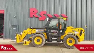 JCB 540-140 - 14M TELEHANDLER - RS MACHINERY HIRE AND SALES