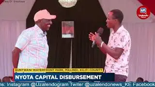 ‘Wacha Tupige Picha Nikaonyeshe Watu Nimepatana na Mdosi!’ Lamu Nyota Beneficiary Tells Pres. Ruto