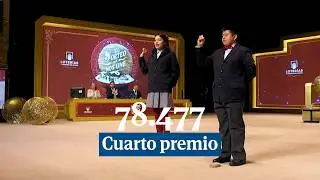 78.477: cuarto premio de la Lotería de Navidad 2025