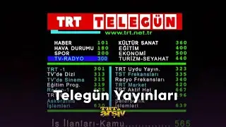Teleg&uuml;n Yayınları (1990) | TRT Arşiv