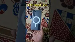 Samsung Galaxy S21 Fe Magnetic Case | S21 FE Clear Case Magnetic #shorts