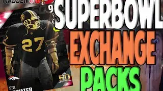 TEN SUPER BOWL ELITE EXCHANGE PACKS!! LEGEND? WOW | MADDEN 16 ULTIMATE TEAM PACK OPENING