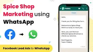 How to use WhatsApp for Marketing of Your Spice Shop