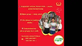 Say More Katowiece zajecia online dla dzieci