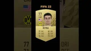 Giovanni Reyna in EVERY FIFA (FIFA 21-EAFC 24) #like #subscribe