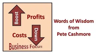 Words of wisdom from Pete Cashmore