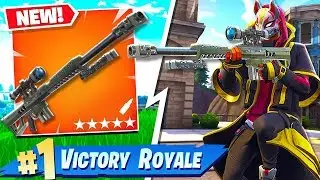 *NEW* HEAVY SNIPER RIFLE ADDED TO FORTNITE BATTLE ROYALE!