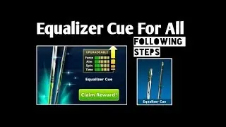 8 Ball Pool Free Equalizer Cue | No need of Link |
